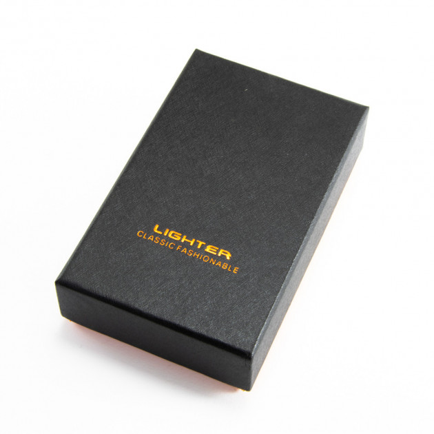 Спіральна запальничка, електрозапальничка акумуляторна USB-813 + годинник - Image 9