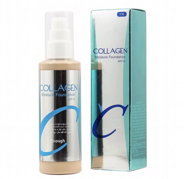 Увлажняющий Тональний Крем Enough Collagen Moisture Foundation SPF 15 100 мл - Зображення 2