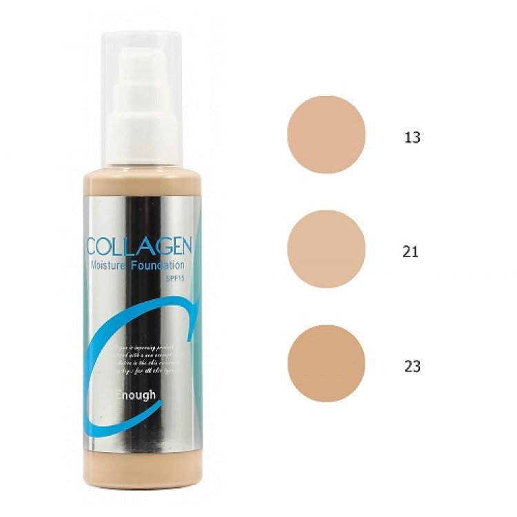 Корейський Увлажняющий Тональний Крем Enough Collagen Moisture Foundation SPF 15 100 мл - Image 2