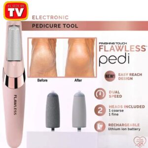 Апарат для педикюру Pretty girl flawless pedi (дві насадки)