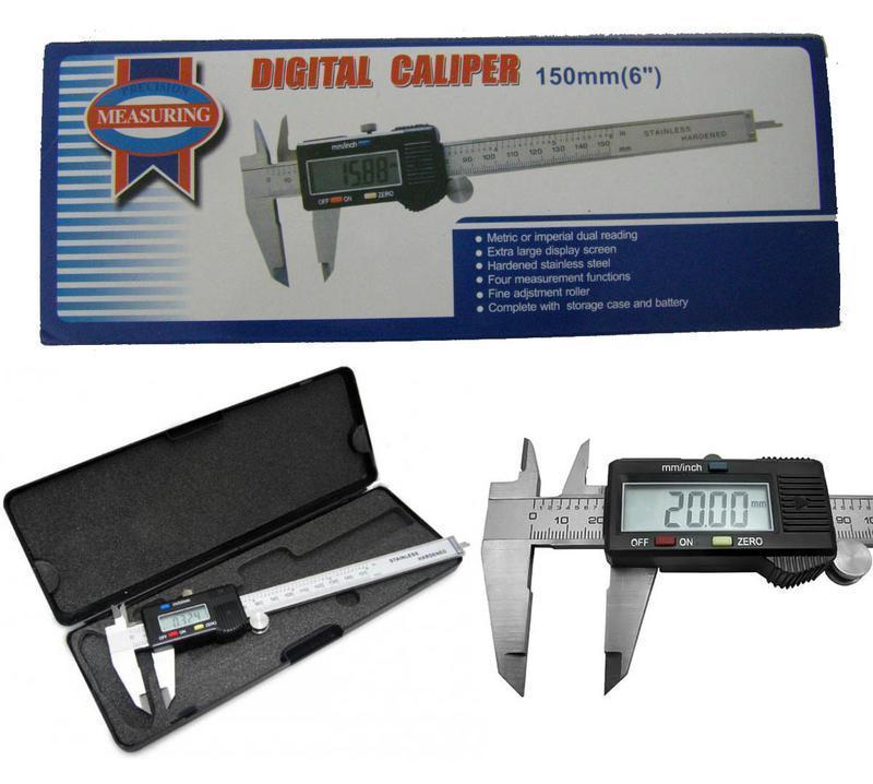 Штангенциркуль електронний з LCD дисплеєм Digital caliper 150мм