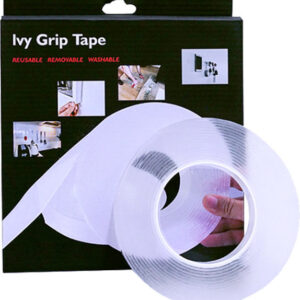 Багаторазова кріпильна гелієва стрічка на будь-які поверхні Ivy Grip Tape 5м