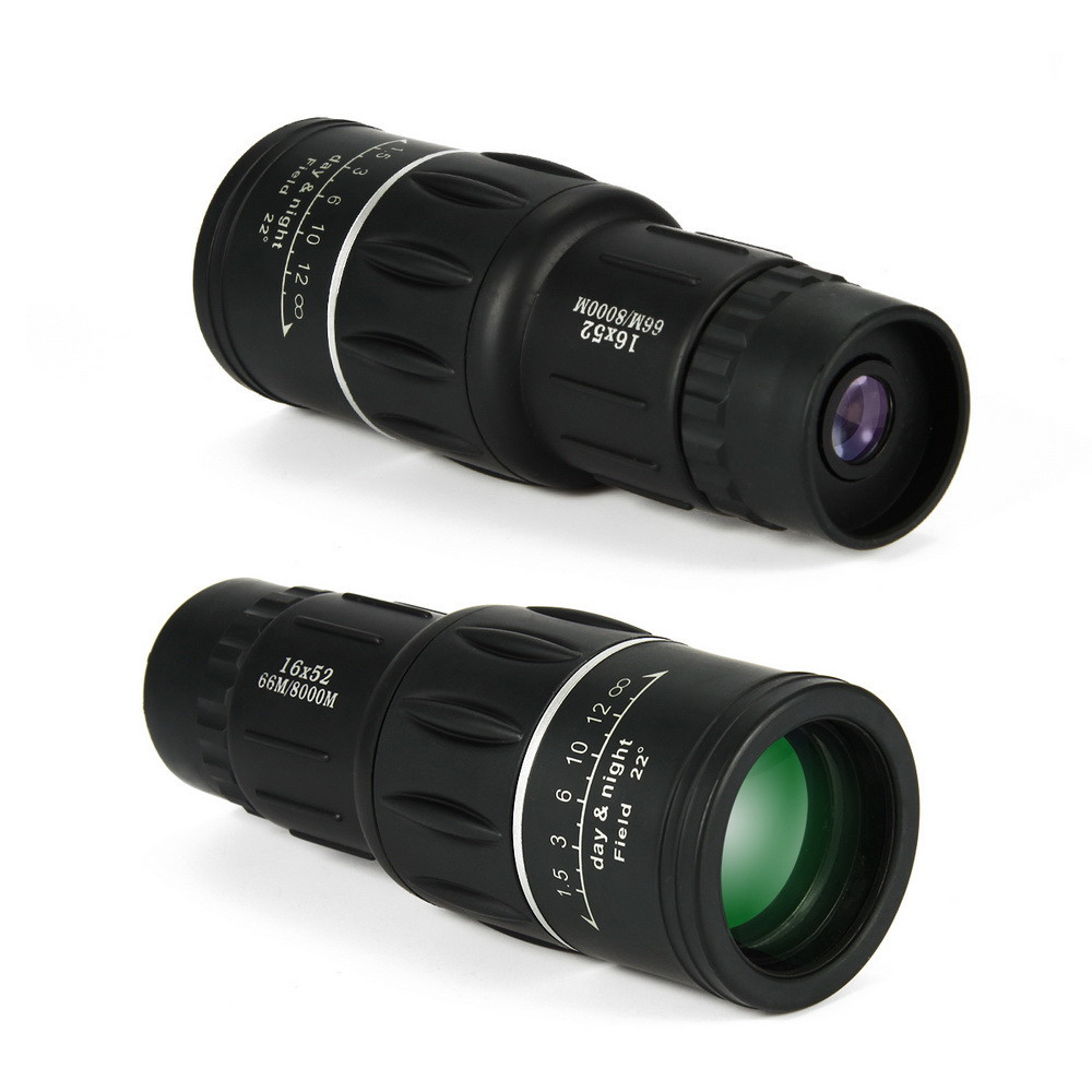 Монокуляр Bushnell 16x52 PowerView монокль, Бушнел, підзорна труба з чохлом - Зображення 8
