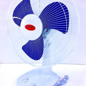 Вентилятор настільний Wimpex WX 1601 3 швидкості з автоповоротом Біло-синій