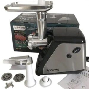 Електрична м'ясорубка 4в1 Rainberg RB-676 із соковичавницею 3800W