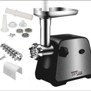 ️Електрична м'ясорубка із соковичавницею + насадка для приготування ковбас та кебе Zepline ZP-002