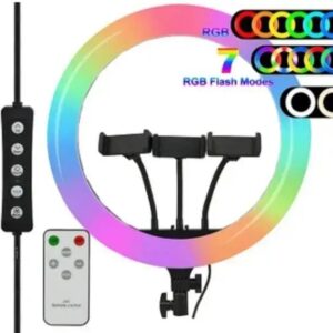 Кільцева LED-лампа RGB MJ36 (36 см)