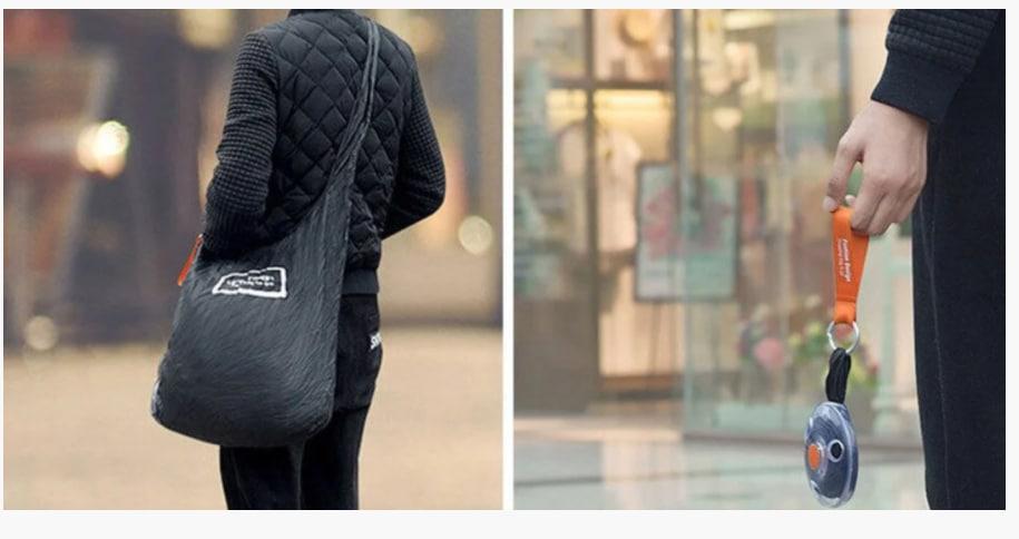 Складна компактна сумка-шопер Shopping bag to roll up WN04 - Image 2