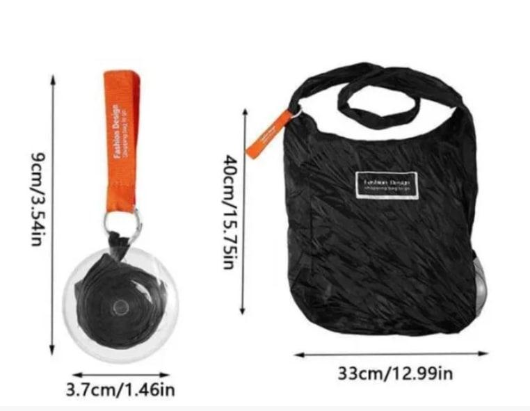 Складна компактна сумка-шопер Shopping bag to roll up WN04 - Image 3