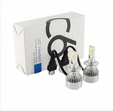 Комплект автомобільних LED ламп C6 H7 цоколь - Image 2