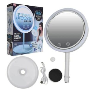 Зеркало з підсвіткою та вентилятором Beauty Breeze Mirror