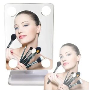 Зеркало з LED-підсвіткою прямокутне HH083 360° (WO-13) Настільне зеркало з підсвіткою