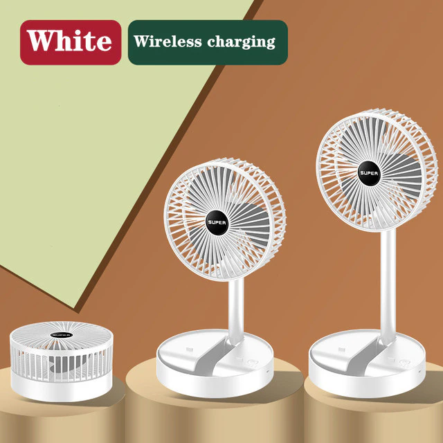 Складаний мінівентилятор з USB-зарядкою літній безшумний WX 6505 - Image 2