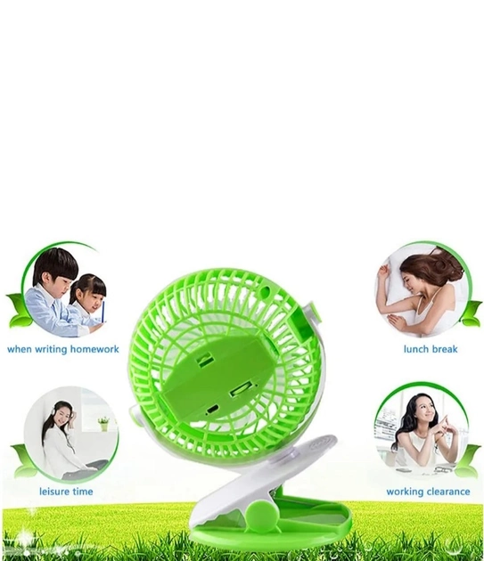 Портативний настільний мінівентилятор на прищіпці Mini Fan WX 6503 - Image 8