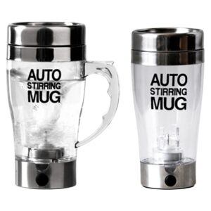 Кавова кружка 350 мл, кружка із прозрачним корпусом, автоматична чашка для змішування