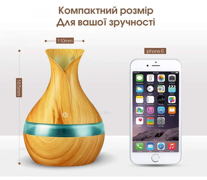 Зволожувач Humidifier повітря ароматизатор Humidifier 300 мл - Зображення 4