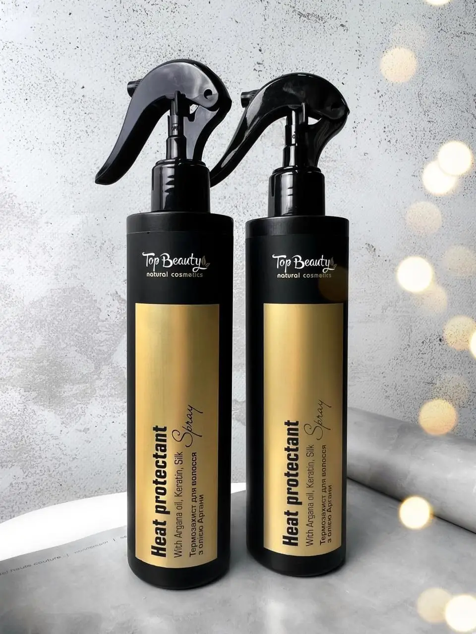 Термозахисний спрей з аргановим маслом Top Beauty 250 мл