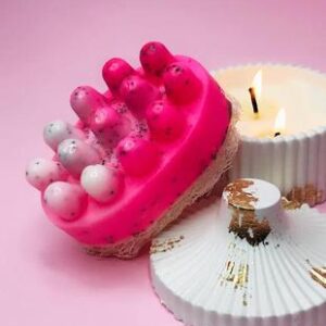 Антицелюлітне мило-скраб із люфою Top Beauty