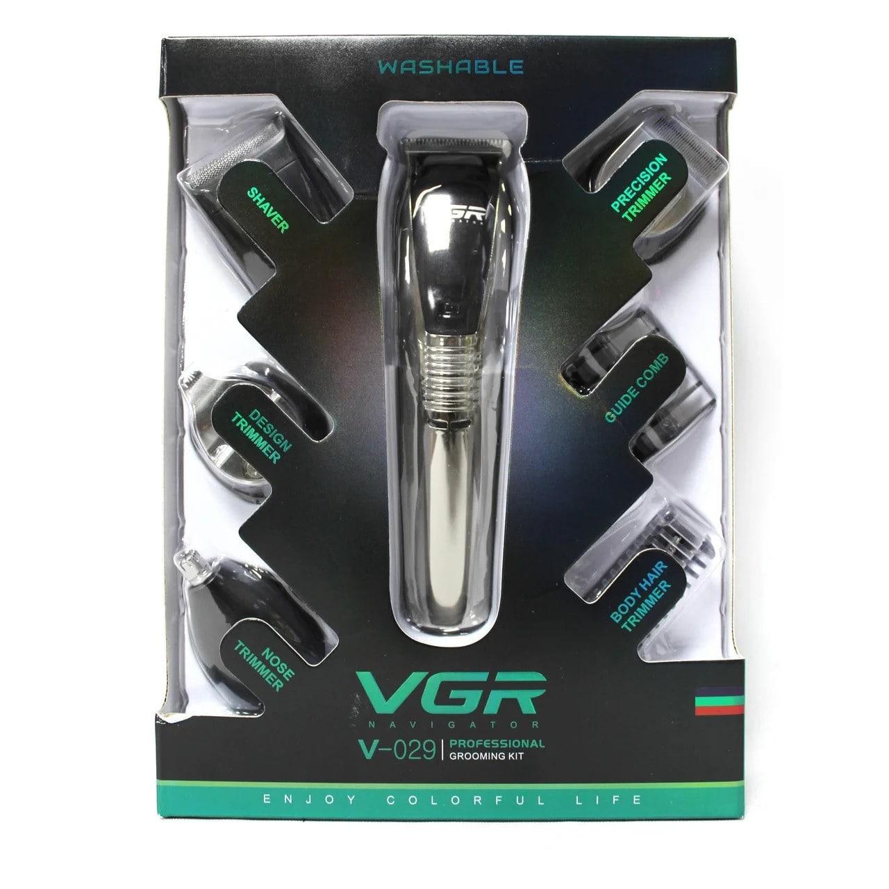 Бездротова машинка для стрижки тример 6 в 1 тример VGR V-029 - Image 4