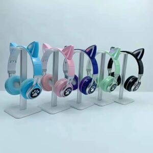 Бездротові Bluetooth-навушники з вушками з LED-підсвіткою