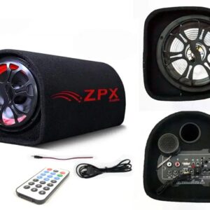 Активний Сабвуфер Автомобіль Бочка ZPX Audio ZX-10Sub 1000w+Bluetooth Колонка в Машину