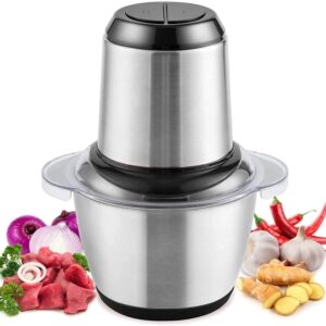 Електричний блендер-подрібнювач GRANT GR-4822 2 літри Метал 800 Вт