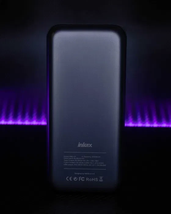 Повербанк Power Bank Inkax PBQ-06 PD+QC 3.0 10 000 mAh - Image 3