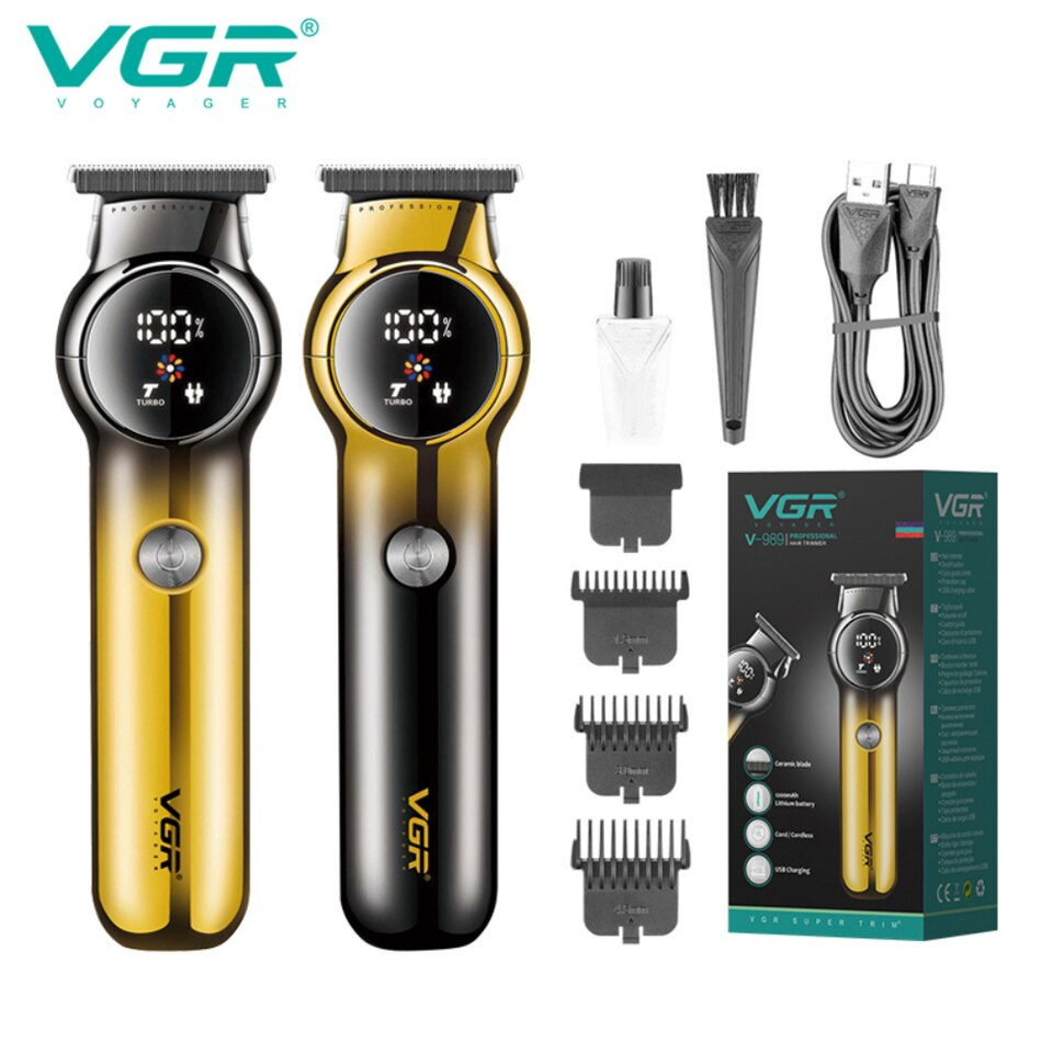 Триммер для стриження волосся та бороди VGR V-989