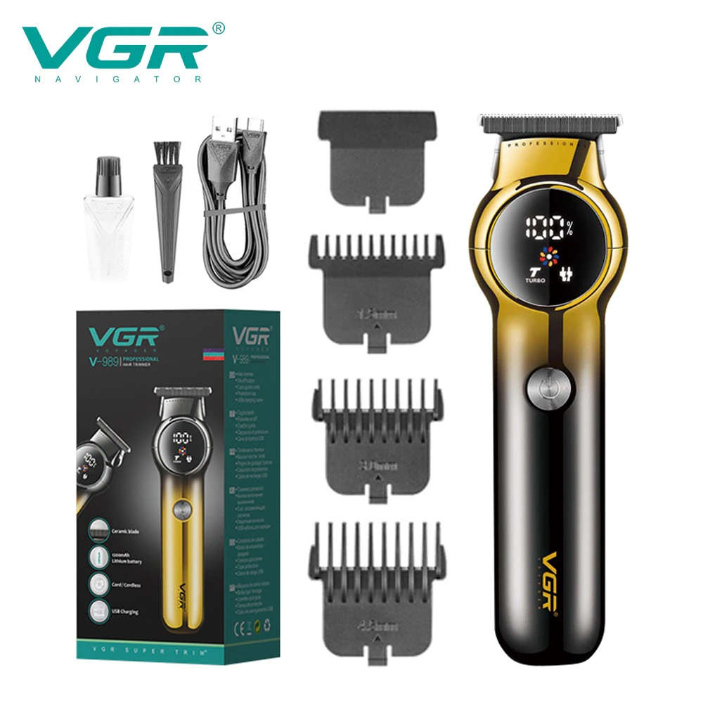 Триммер для стриження волосся та бороди VGR V-989 - Зображення 3
