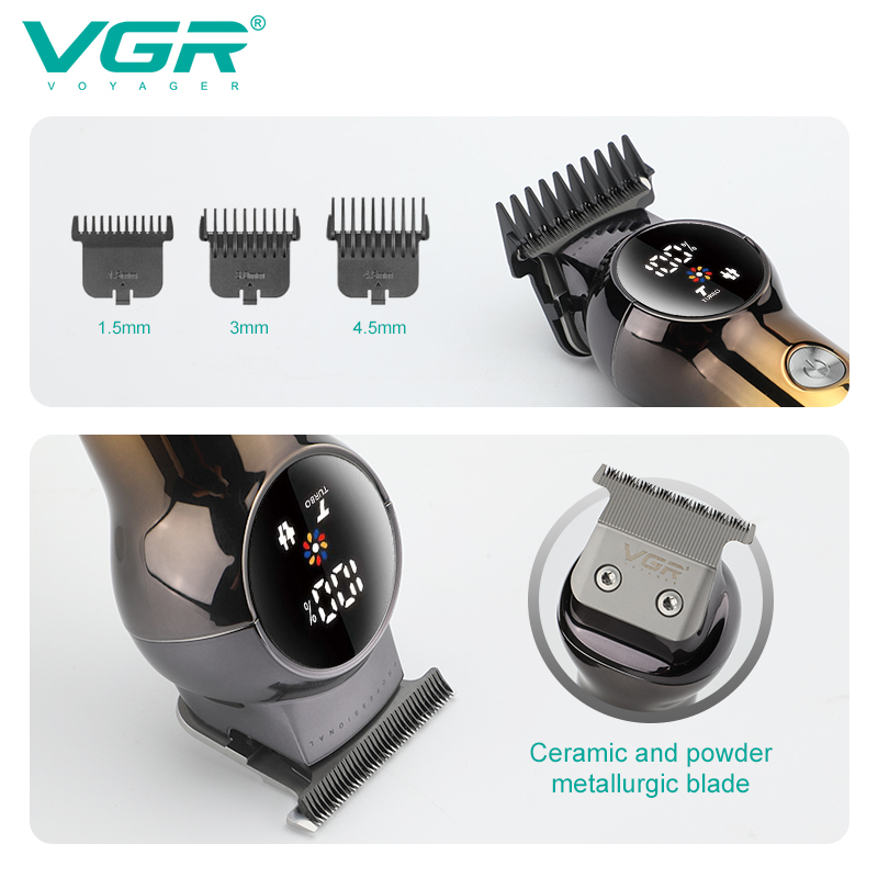 Триммер для стриження волосся та бороди VGR V-989 - Зображення 4