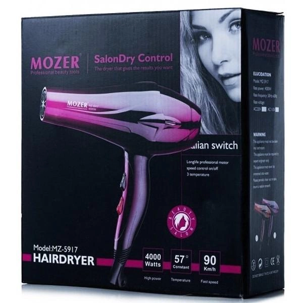 Фен для сушіння волосся Mozer MZ-5917