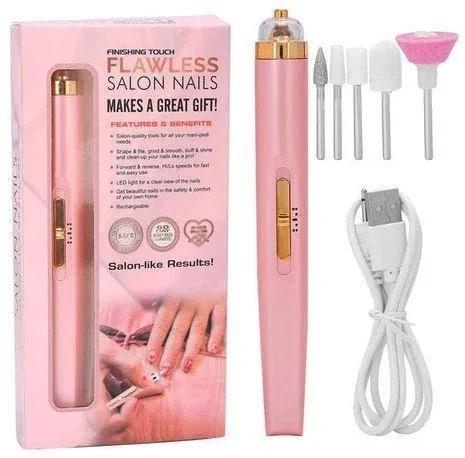 Машинка для полірування нігтів педикюру | Фрезер FLAWLESS Salon Nails (для манікюру, для педикюру)