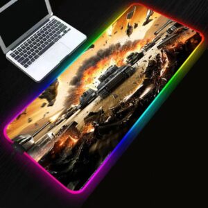 Килимок для мишки RGB World of Tanks -780 RS-01 (30*70*0.3)