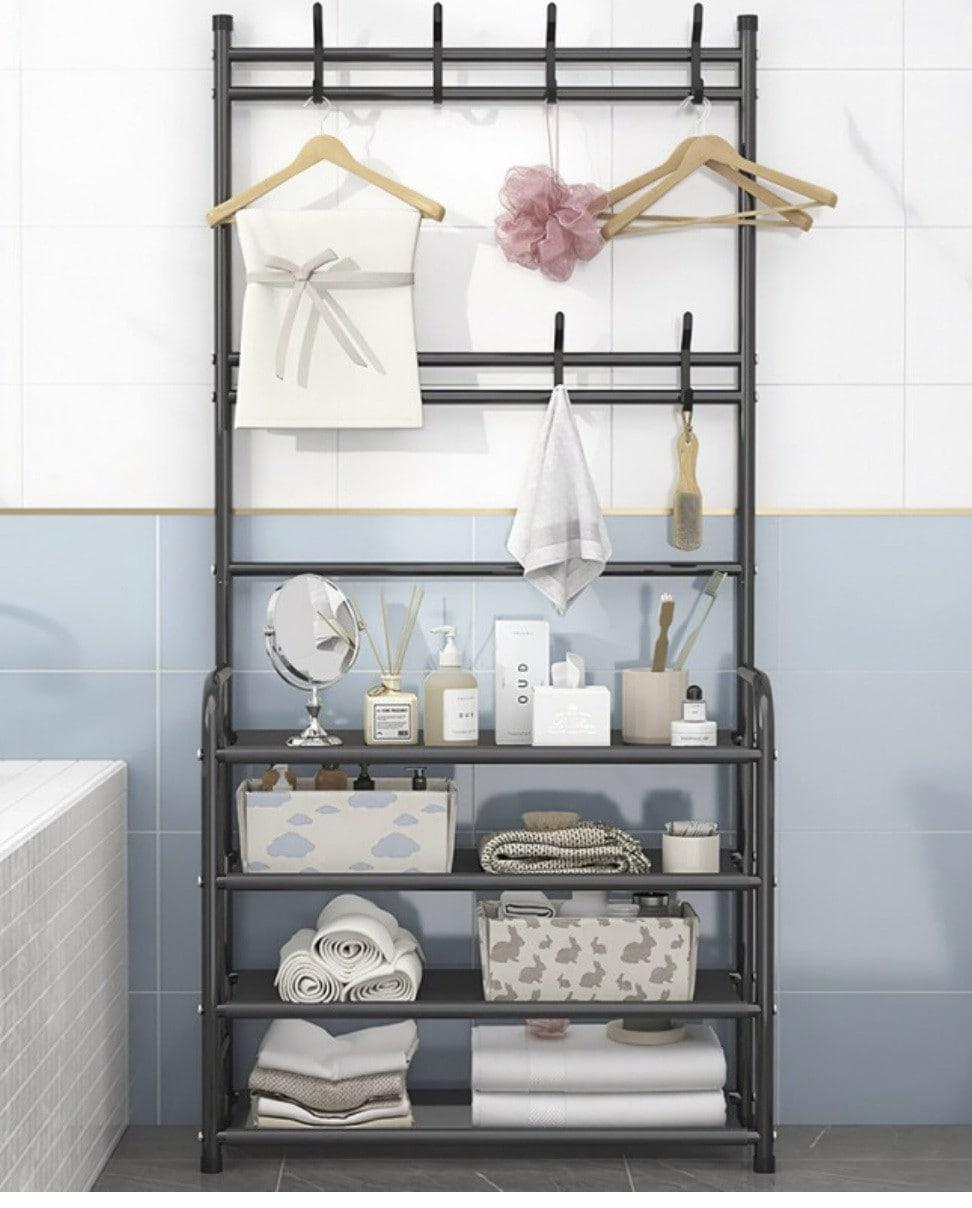 Універсальна вішалка для одягу New simple floor clothes rack size 60X29.5X151 см - Зображення 3