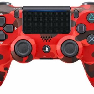 Багатофункціональний джойстик DualShock 4 для PS4 V2 Червоний камуфляж Bluetooth NEW З ЛОГОТИПОМ
