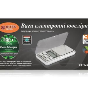 Ваги електронні ювелірні 200г 0,01г BT-1724