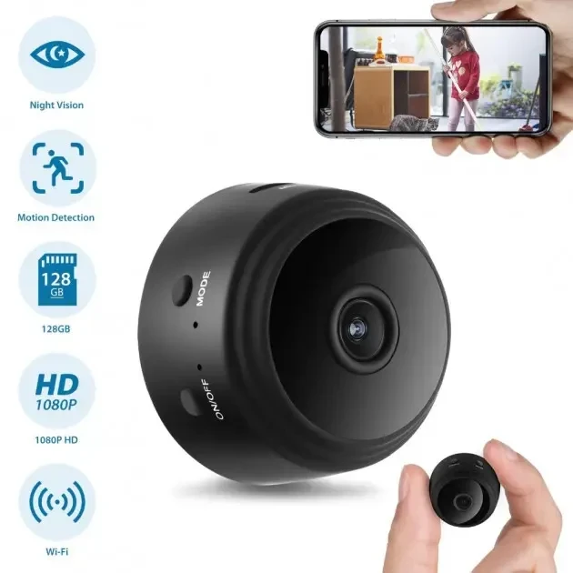Міні IP-камера A9 Wi-Fi HD (нічне відео) - Image 6