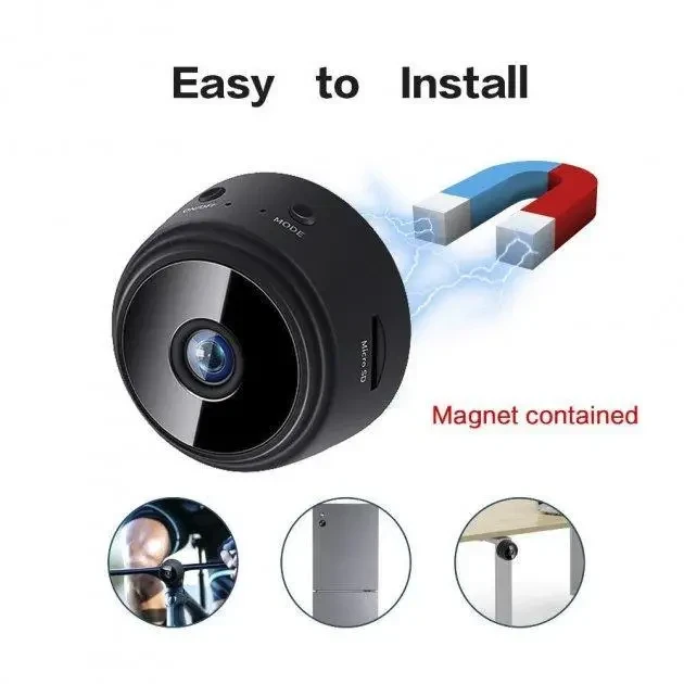 Міні IP-камера A9 Wi-Fi HD (нічне відео) - Image 8