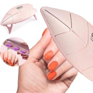 Лампа для манікюру гібридна SUN-mini Face Cleaner XL-258 UV/LED рожевий