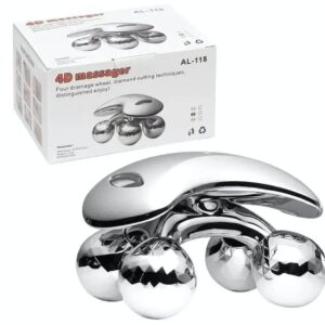 Масажер для тіла та обличчя 4D Massager ZL-118, Масажер 4D для обличчя та тіла