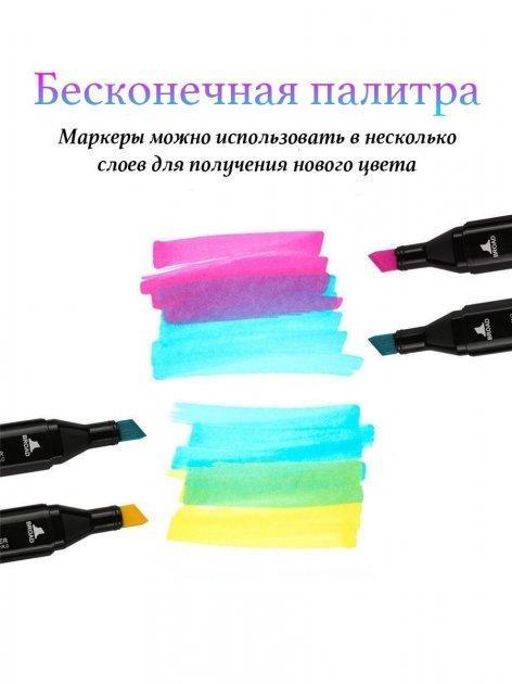 Набір маркерів для скетчингу та малювання TC 120 шт./уп двосторонні професійні фломастери для художників - Image 8