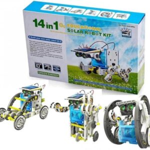 Конструктор робот на сонячній батареї - 14 in 1 Educational Solar Robot