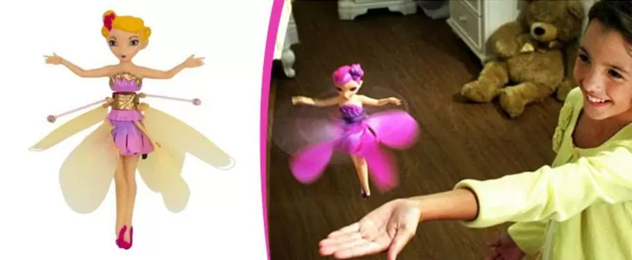 Летюча кукла фея Flying Fairy ⁇ Іграшка для дівчаток - Image 4