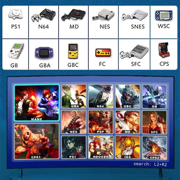Ігрова консоль/приставка GAME BOX X8 8K/5G (два джойстики) - Image 6