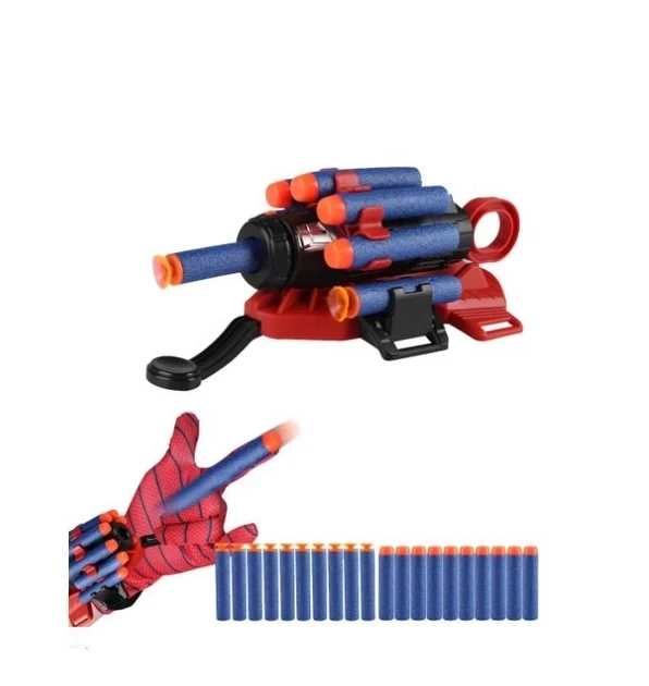 Бластер Людини — Павука Spider Launch Toys, що стріляє гумовими кулями - Image 3