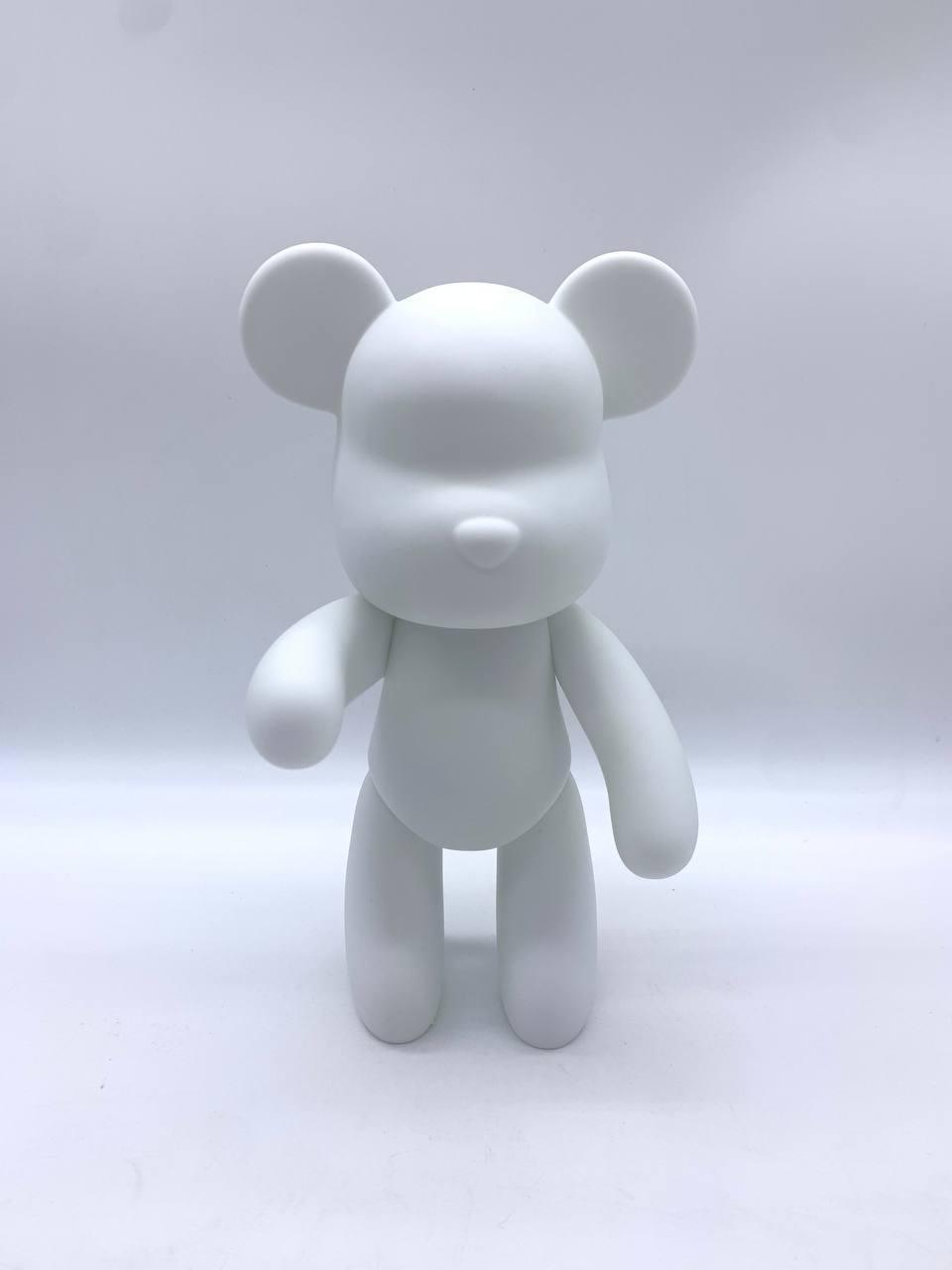 Флюїдне медвежонок fluid bear bearbrick, 23 см, з фарбами YELLOW - Image 3