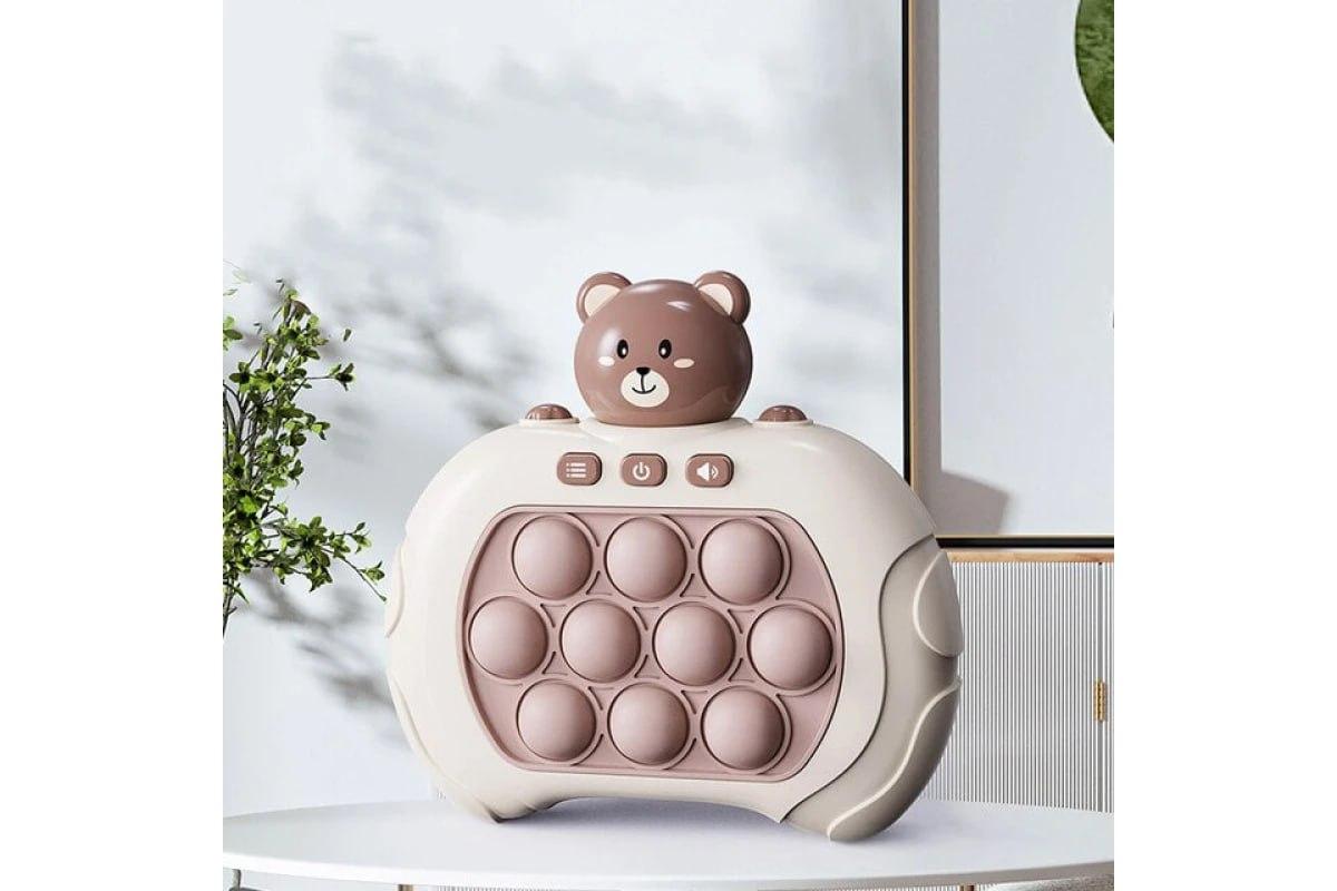 Іграшка-антистрес Pop it PRO Bear Brown - Image 3