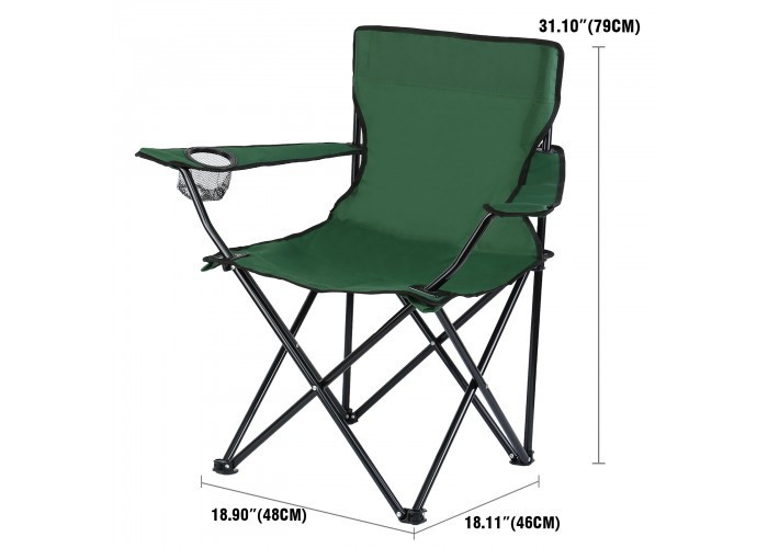 Стілець розкладний для риболовлі HX 001 Camping quad chair - Зображення 2