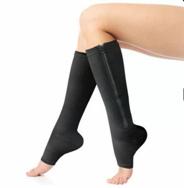 Компресійні гольфи на змійці Zip Sox Допоможи у випадку варикозу - Image 4