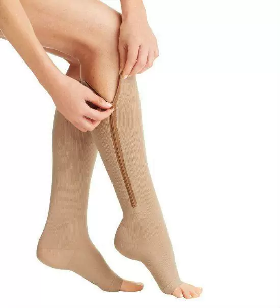 Компресійні гольфи на змійці Zip Sox Допоможи у випадку варикозу - Image 6